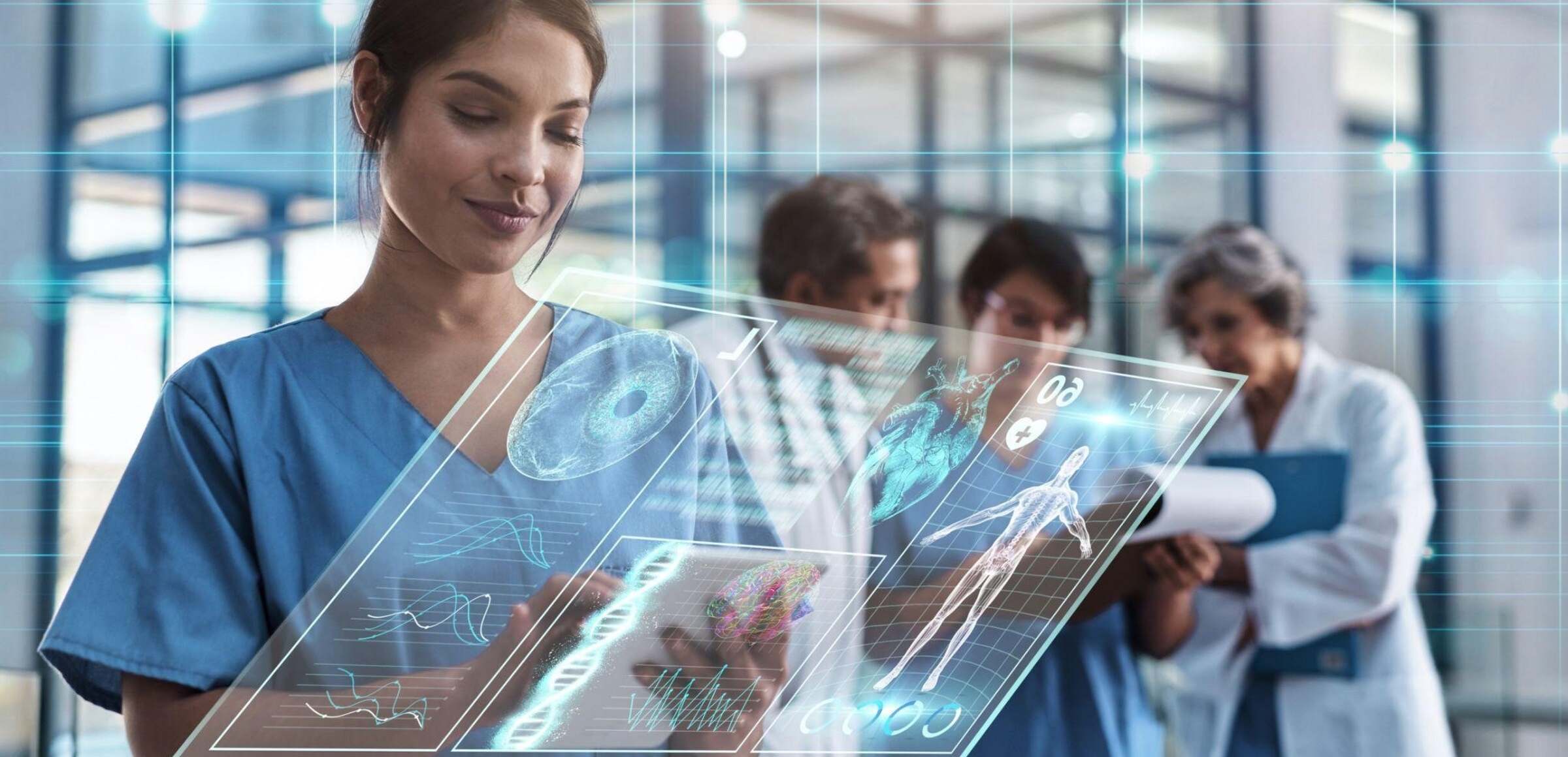 imagen de una mujer centífica