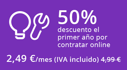 50% de descuento