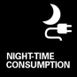 Night time consumption